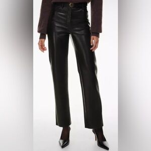Aritzia Wilfred faux leather pants sold out size 14 new with tags